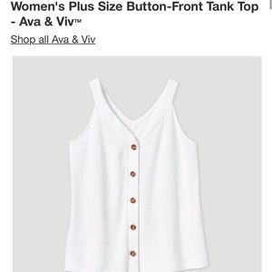 Ava & Viv Botton Front Tank Top